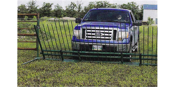 jones farm supplies push and drive over gate