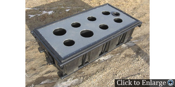 Promold 8' x 4' Insulated Trough